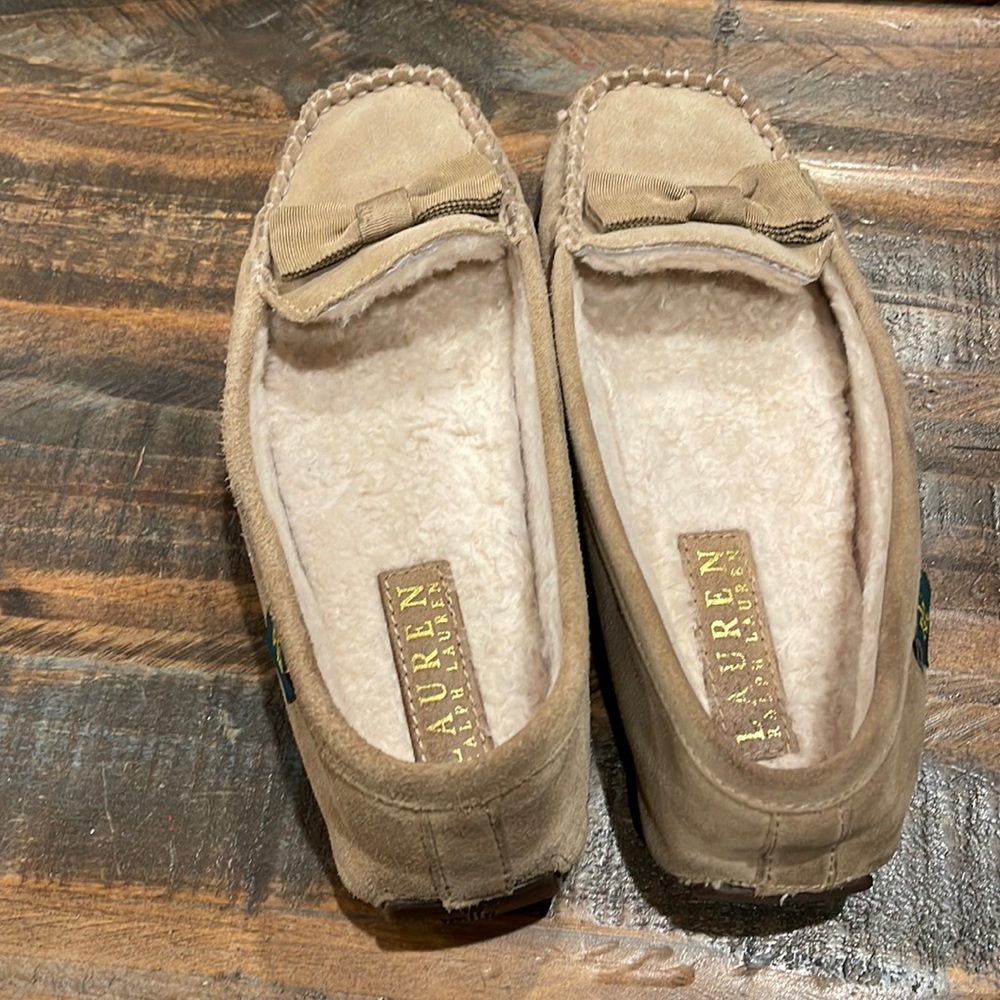 Ralph Lauren Sheep skin slippers